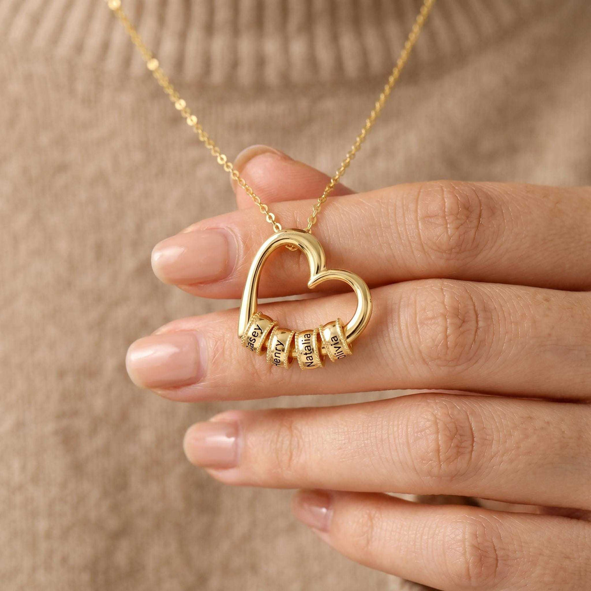 Colar de Familia - Personalizado até 4 Nomes